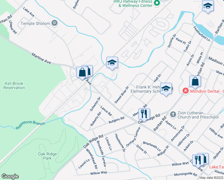 55 Briarwood Path, Clark NJ Walk Score