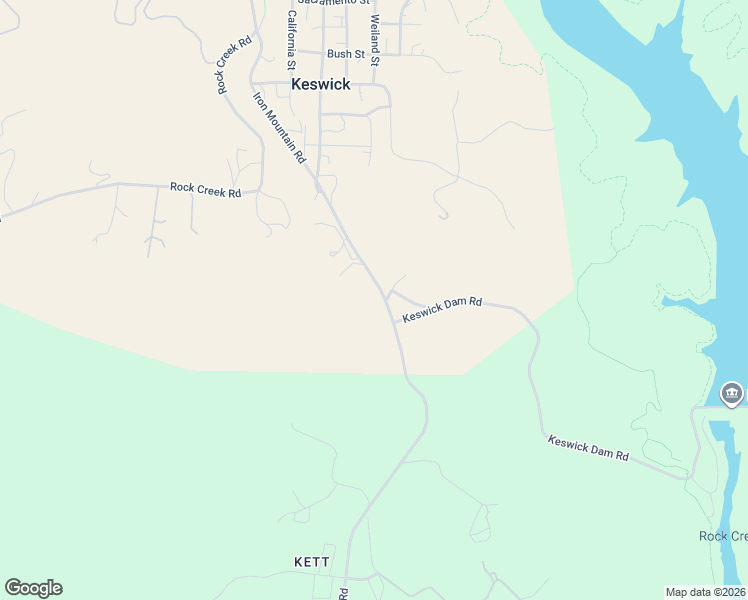 map of restaurants, bars, coffee shops, grocery stores, and more near 11258 Iron Mountain Rd in Redding