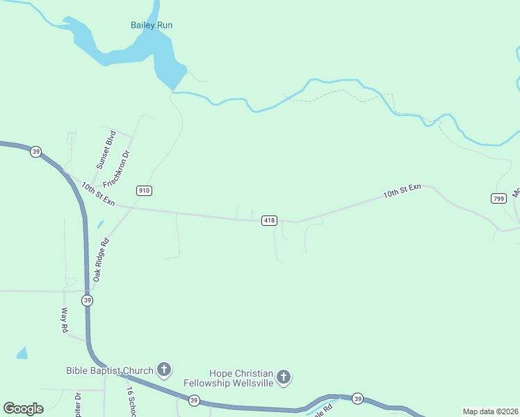 map of restaurants, bars, coffee shops, grocery stores, and more near 43084 10th Saint Exn in Wellsville