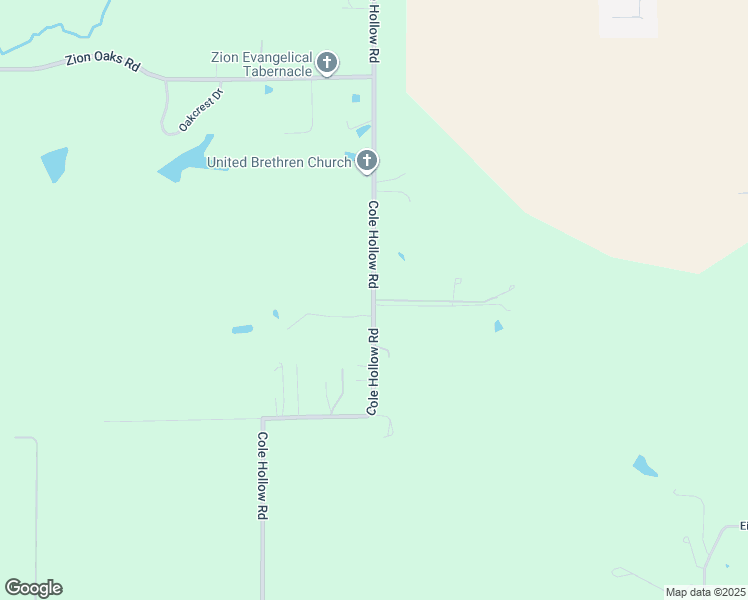 map of restaurants, bars, coffee shops, grocery stores, and more near 3669 Cole Hollow Road in Pekin