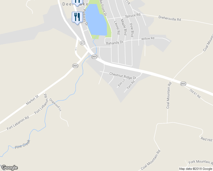 map of restaurants, bars, coffee shops, grocery stores, and more near 210 Walnut Court in Orwigsburg