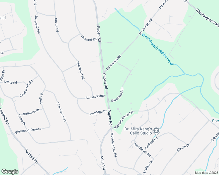 map of restaurants, bars, coffee shops, grocery stores, and more near 846 Papen Road in Bridgewater