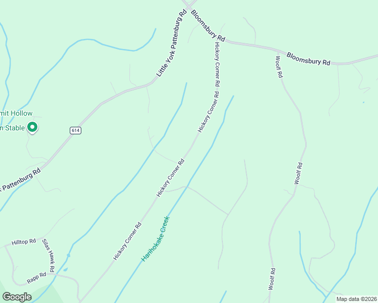 map of restaurants, bars, coffee shops, grocery stores, and more near 57 Hickory Corner Road in Milford