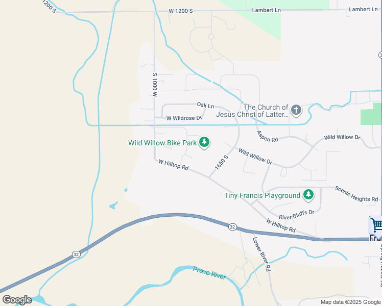 map of restaurants, bars, coffee shops, grocery stores, and more near 862 West Hilltop Road in Kamas