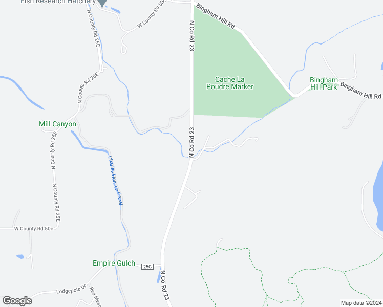 map of restaurants, bars, coffee shops, grocery stores, and more near 1935 North Co Road 23E in Bellvue