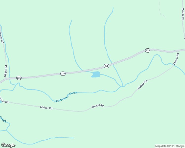 map of restaurants, bars, coffee shops, grocery stores, and more near 11218 Highway 235 in Thompsontown