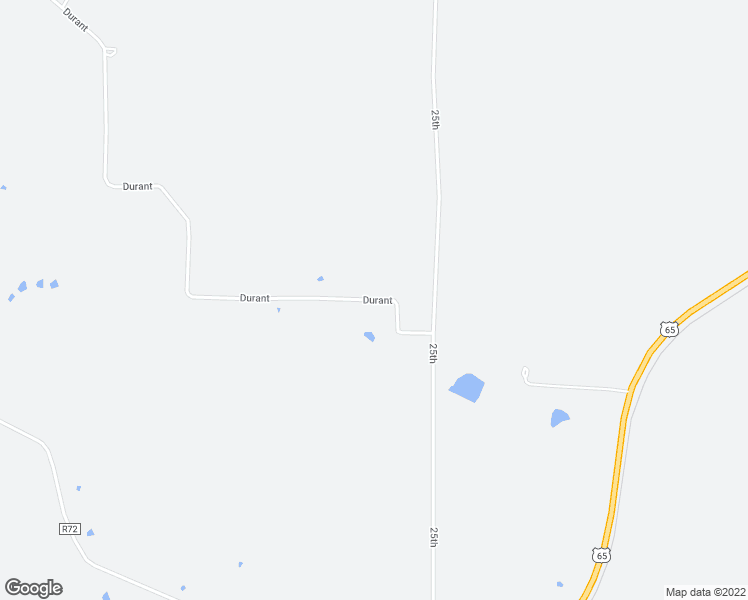 map of restaurants, bars, coffee shops, grocery stores, and more near Durant in Lineville