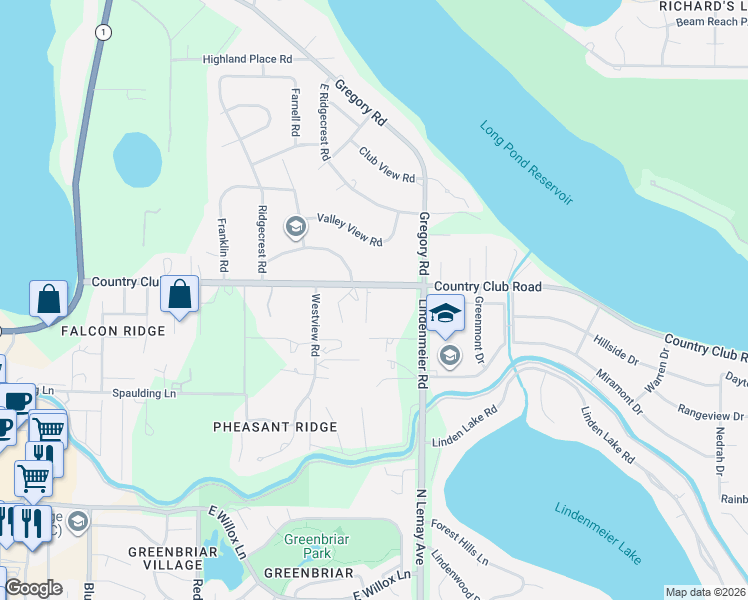 map of restaurants, bars, coffee shops, grocery stores, and more near 825 Country Club Road in Fort Collins