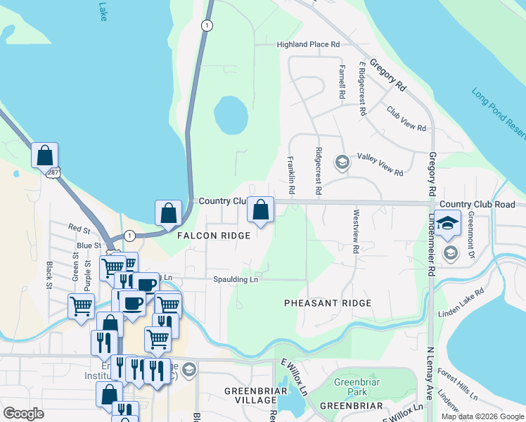 map of restaurants, bars, coffee shops, grocery stores, and more near 2115 Sage Drive in Fort Collins