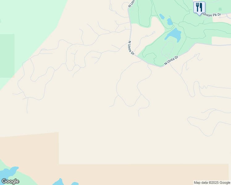 map of restaurants, bars, coffee shops, grocery stores, and more near 9555 East Lone Peak Drive in Kamas