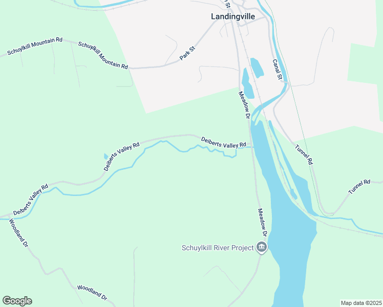 map of restaurants, bars, coffee shops, grocery stores, and more near 1044 Deiberts Valley Road in Schuylkill Haven