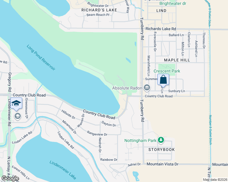 map of restaurants, bars, coffee shops, grocery stores, and more near 1904 Cottonwood Point Drive in Fort Collins