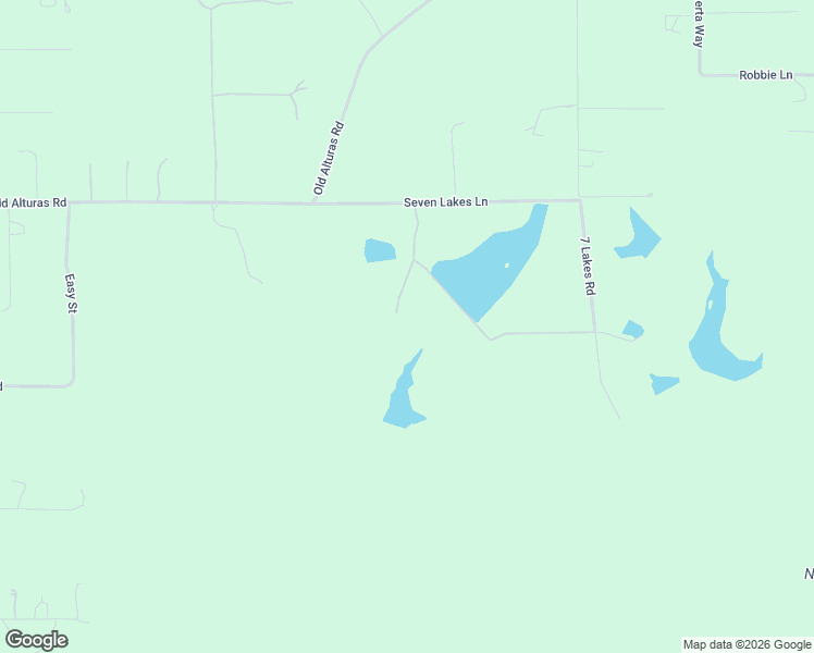 map of restaurants, bars, coffee shops, grocery stores, and more near 21623 Seven Lakes Lane in Redding