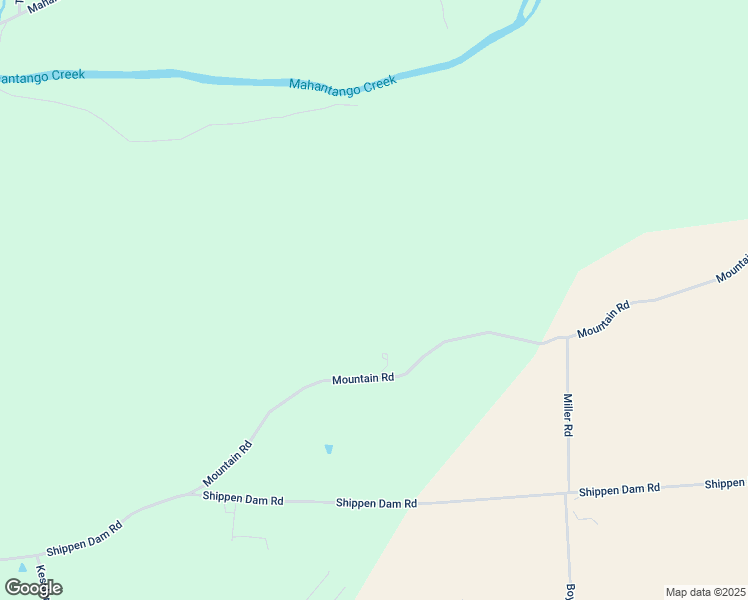 map of restaurants, bars, coffee shops, grocery stores, and more near 435 Mountain Road in Elizabethville