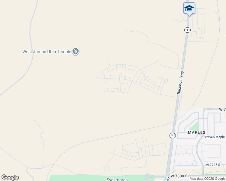 map of restaurants, bars, coffee shops, grocery stores, and more near in West Jordan
