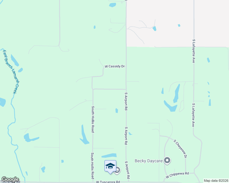 map of restaurants, bars, coffee shops, grocery stores, and more near 5846 South Hollis Road in Bartonville