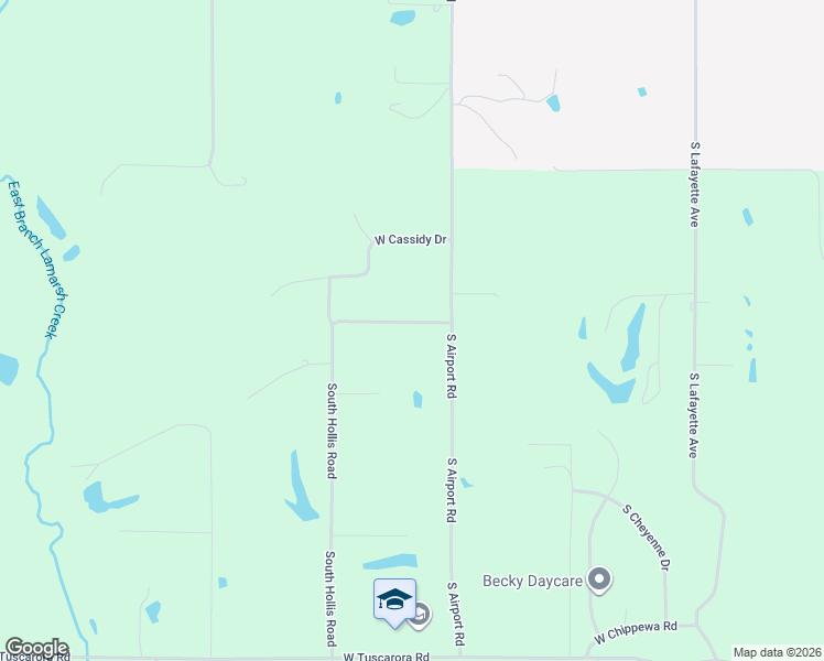 map of restaurants, bars, coffee shops, grocery stores, and more near 5846 South Hollis Road in Bartonville