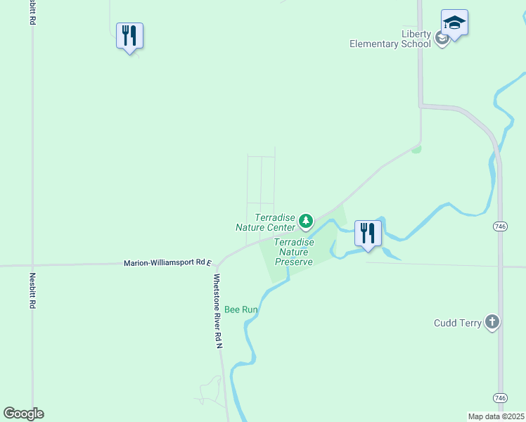 map of restaurants, bars, coffee shops, grocery stores, and more near 2 West Street in Caledonia