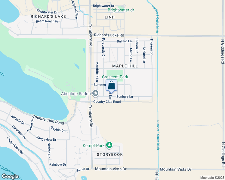 map of restaurants, bars, coffee shops, grocery stores, and more near 2233 Muir Lane in Fort Collins