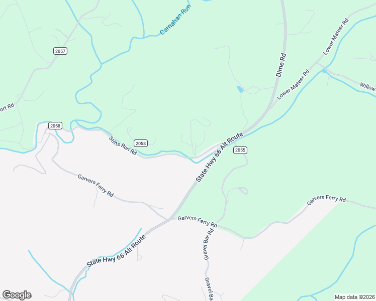 map of restaurants, bars, coffee shops, grocery stores, and more near 1111 Lauffer Lane in Vandergrift