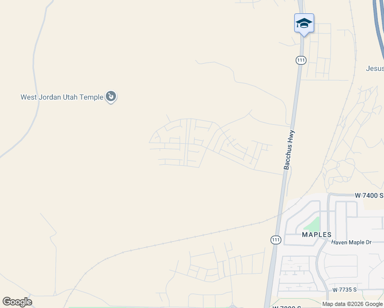 map of restaurants, bars, coffee shops, grocery stores, and more near 7257 Sage Run Road in Copperton