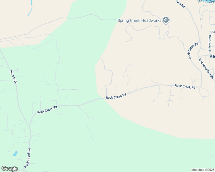 map of restaurants, bars, coffee shops, grocery stores, and more near 11494 Gold Rush Road in Redding