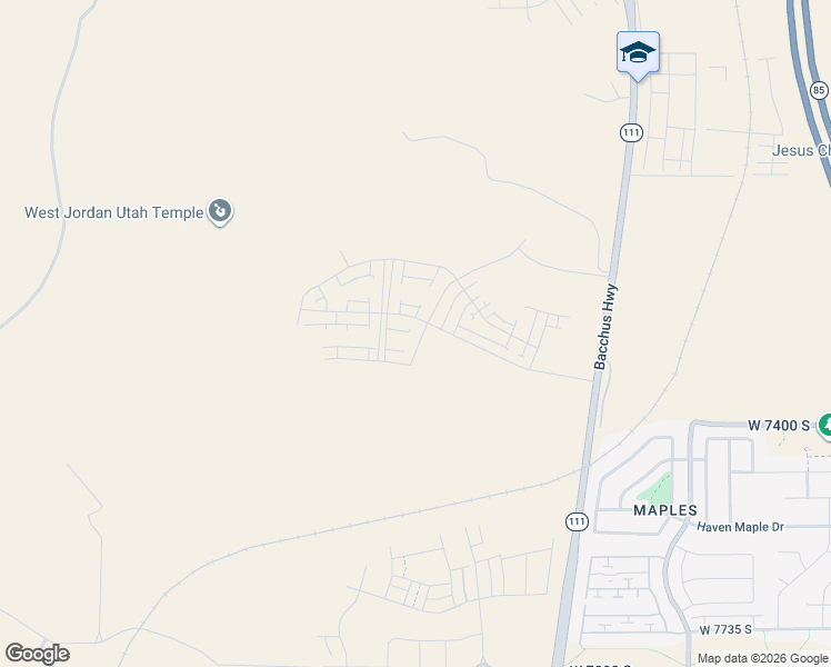 map of restaurants, bars, coffee shops, grocery stores, and more near 7222 Sage Run Road in Copperton