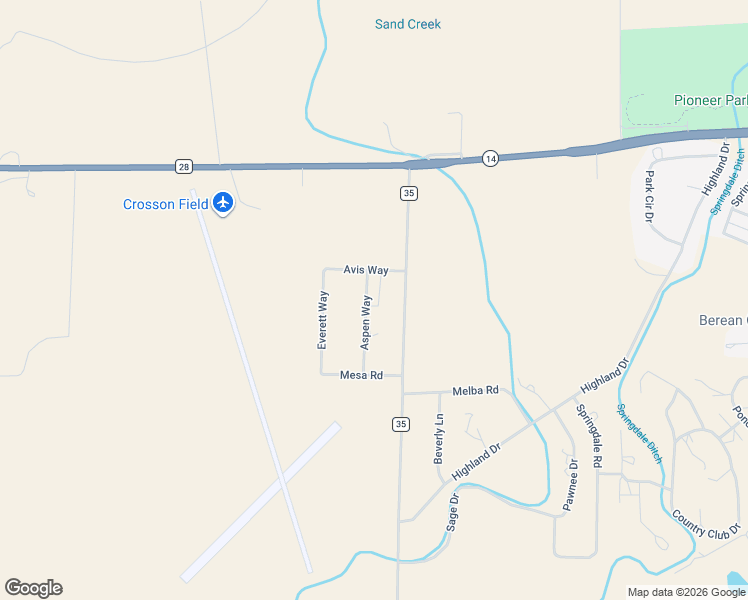 map of restaurants, bars, coffee shops, grocery stores, and more near 12443 Aspen Way in Sterling