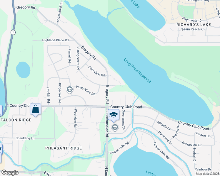 map of restaurants, bars, coffee shops, grocery stores, and more near 1100 Gregory Road in Fort Collins