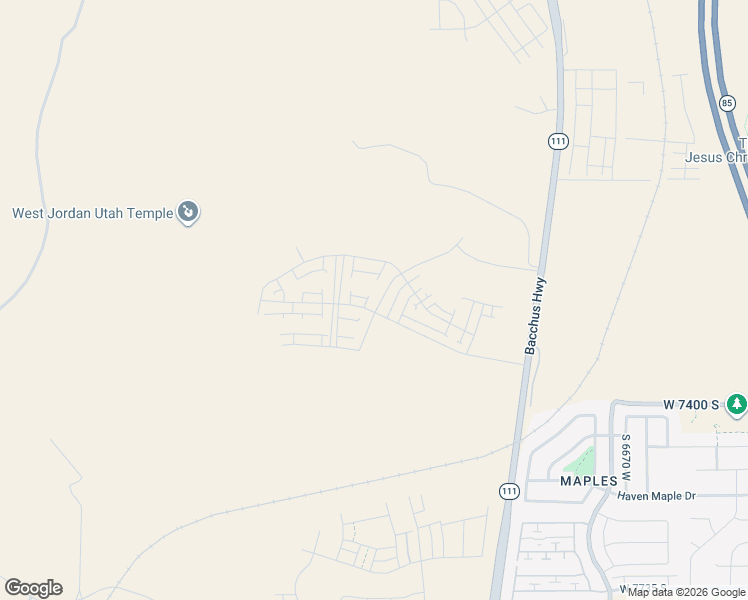map of restaurants, bars, coffee shops, grocery stores, and more near 7222 Sage Run Road in Copperton
