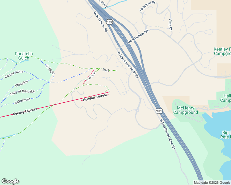 map of restaurants, bars, coffee shops, grocery stores, and more near 1693 Glencoe Mountain Way in Wasatch County