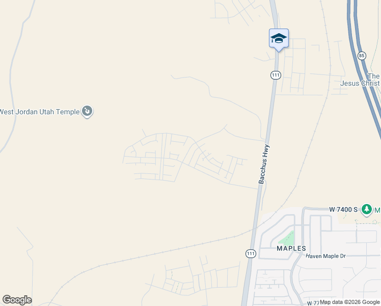 map of restaurants, bars, coffee shops, grocery stores, and more near 7201 Sage Run Road in Copperton