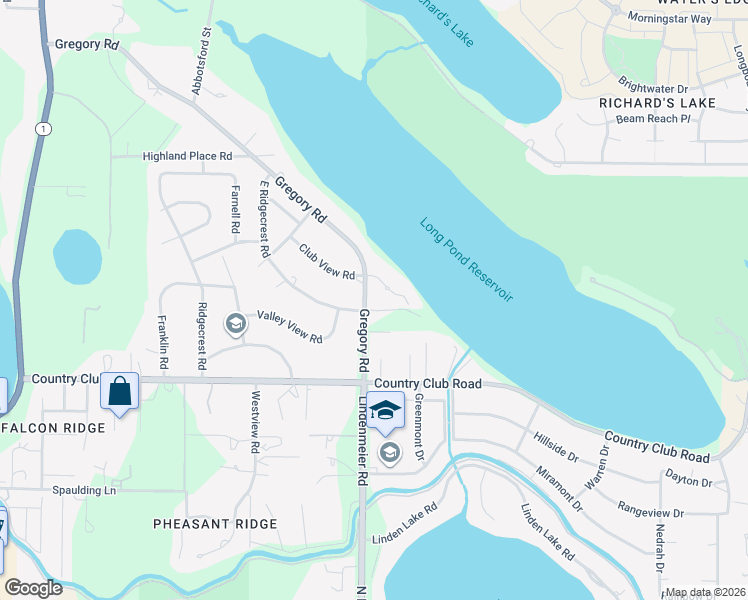map of restaurants, bars, coffee shops, grocery stores, and more near 1100 Gregory Road in Fort Collins
