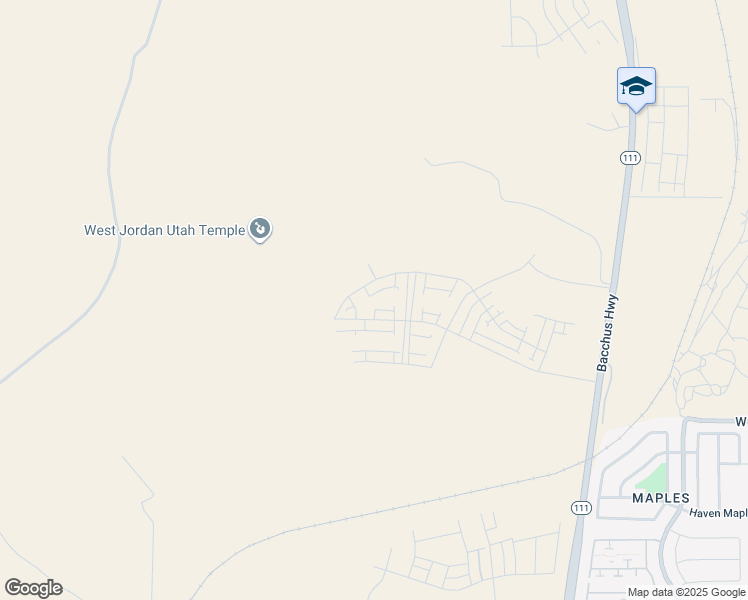 map of restaurants, bars, coffee shops, grocery stores, and more near 7178 South Ramble Road in Copperton