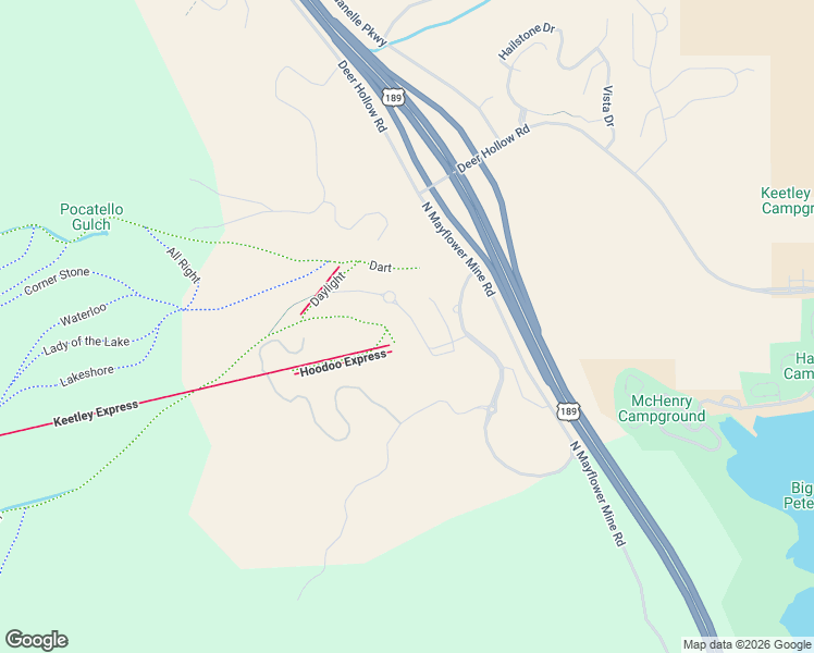 map of restaurants, bars, coffee shops, grocery stores, and more near 1707 Glencoe Mountain Way in Wasatch County