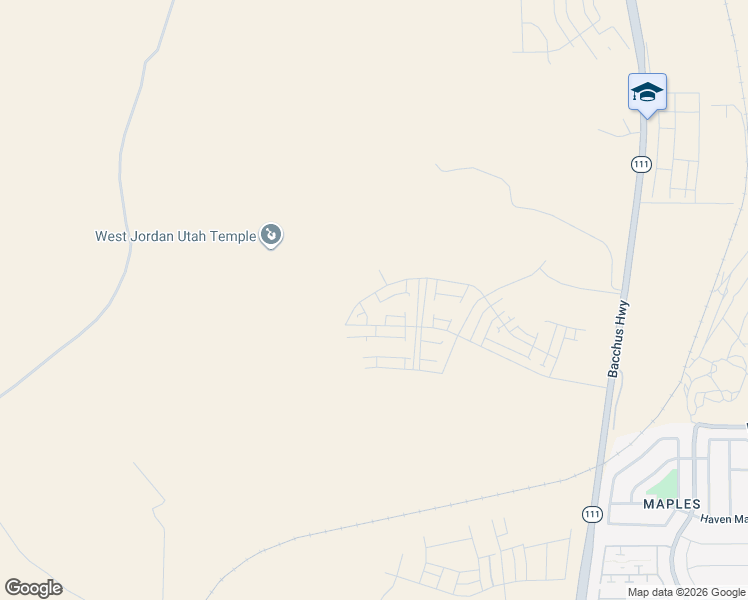 map of restaurants, bars, coffee shops, grocery stores, and more near 7273 West Hidden Hills Way in Copperton