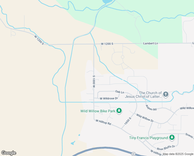 map of restaurants, bars, coffee shops, grocery stores, and more near 1465 South 1000 West in Kamas