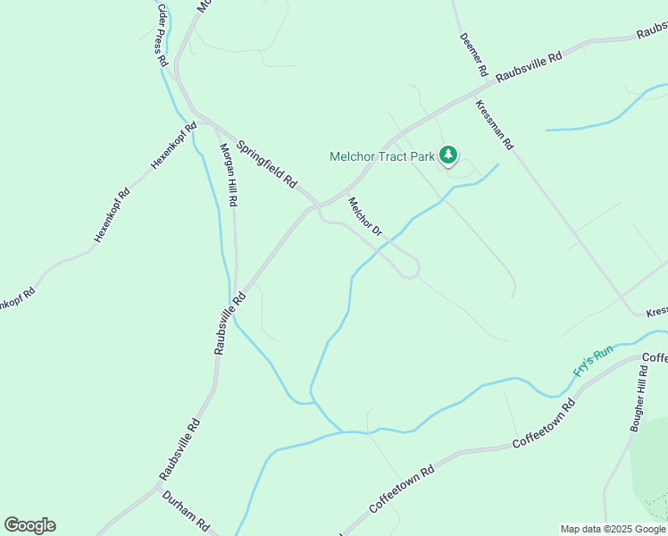 map of restaurants, bars, coffee shops, grocery stores, and more near 1235 Raubsville Rd in Easton