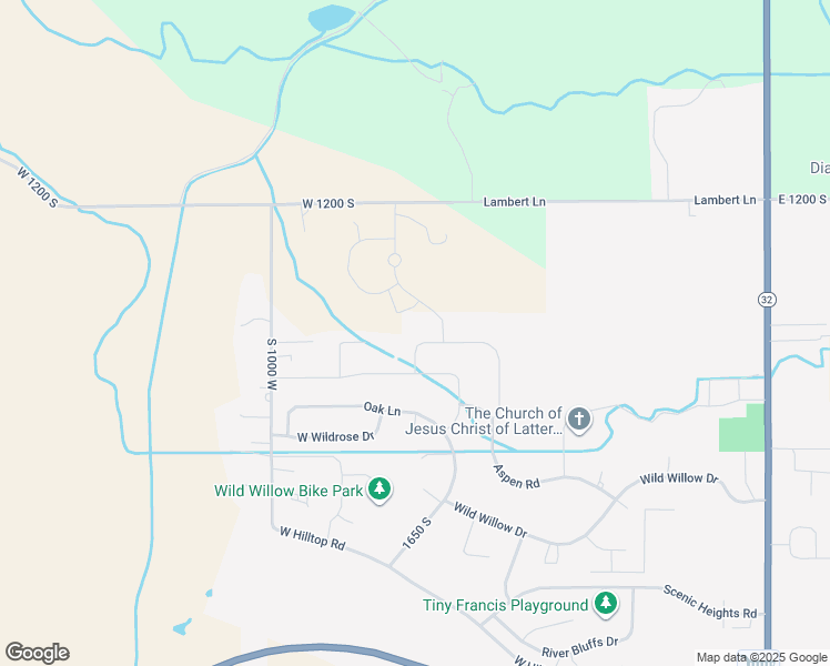 map of restaurants, bars, coffee shops, grocery stores, and more near 864 Spruce Way in Kamas