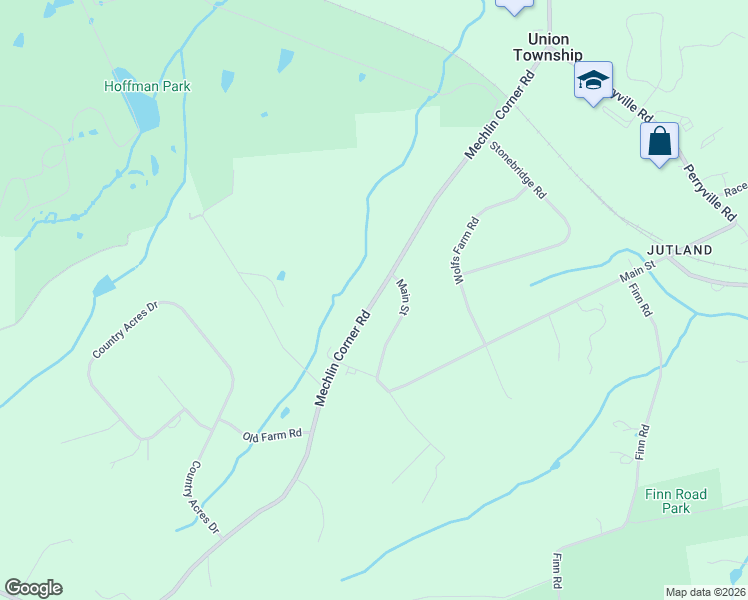 map of restaurants, bars, coffee shops, grocery stores, and more near 186 Main Street in Hampton
