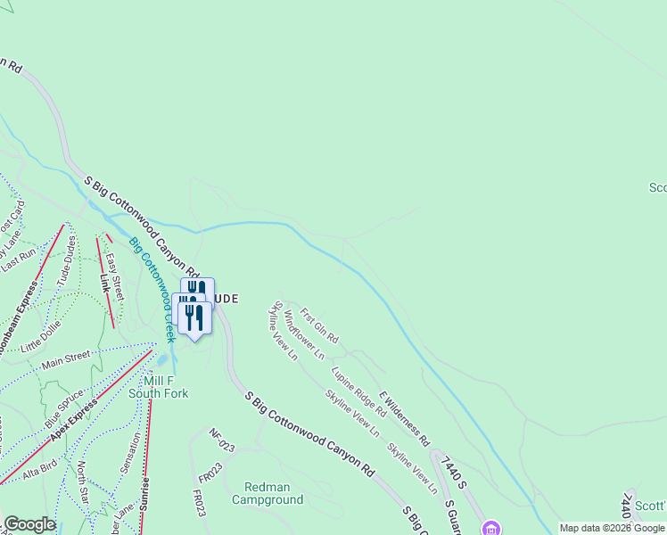 map of restaurants, bars, coffee shops, grocery stores, and more near 12393 Forest Glen Rd in Brighton