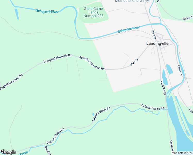 map of restaurants, bars, coffee shops, grocery stores, and more near 38 Dayson Drive in Schuylkill Haven