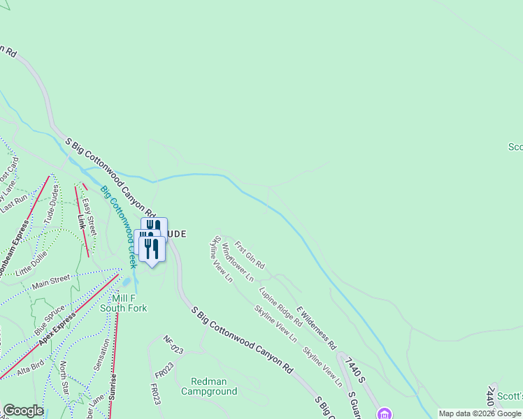 map of restaurants, bars, coffee shops, grocery stores, and more near 12393 Forest Glen Rd in Brighton