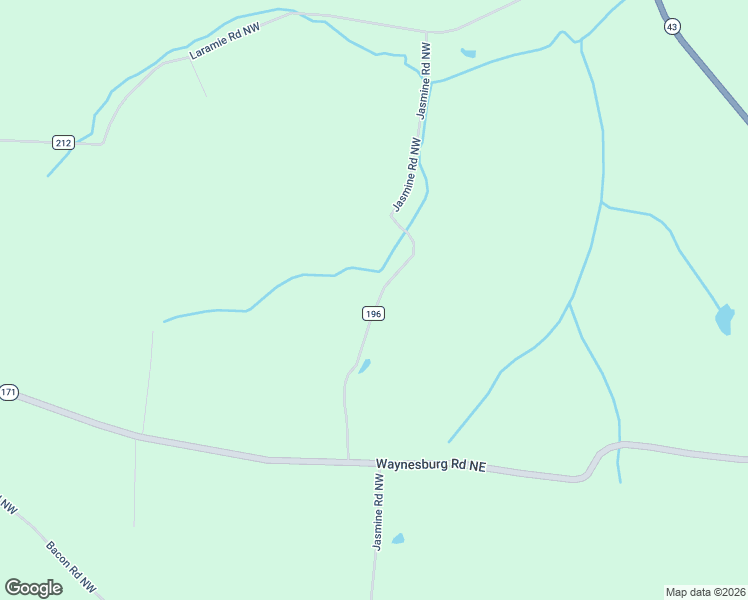 map of restaurants, bars, coffee shops, grocery stores, and more near 3045 Jasmine Road Northwest in Carrollton