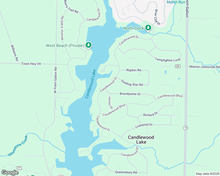 map of restaurants, bars, coffee shops, grocery stores, and more near 346 James Place in Mount Gilead
