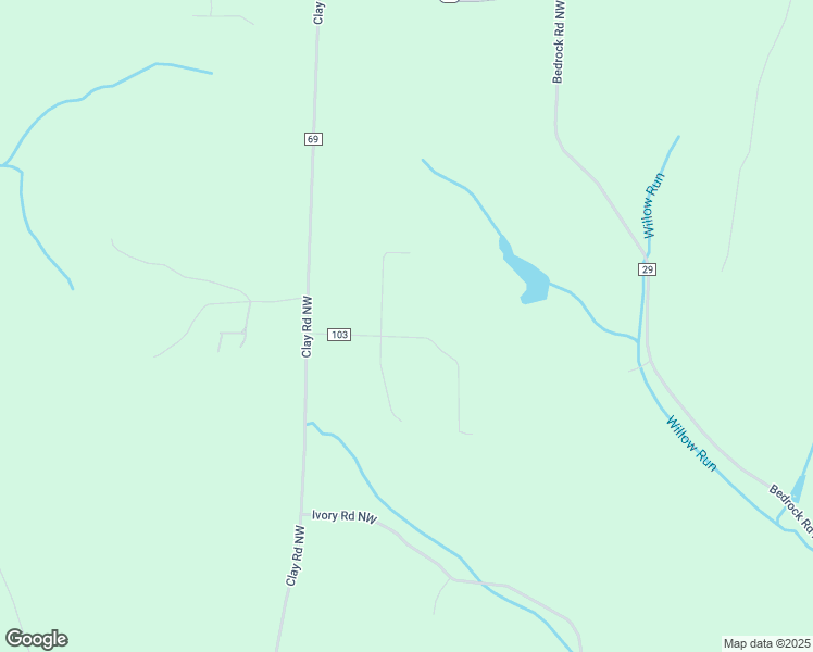 map of restaurants, bars, coffee shops, grocery stores, and more near 6325 Cottonwood Road Northwest in Dellroy