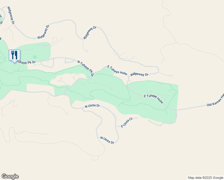 map of restaurants, bars, coffee shops, grocery stores, and more near 3600 Still Branch Court in Kamas