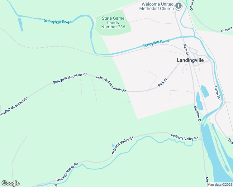 map of restaurants, bars, coffee shops, grocery stores, and more near 1544 Schuylkill Mountain Road in Schuylkill Haven