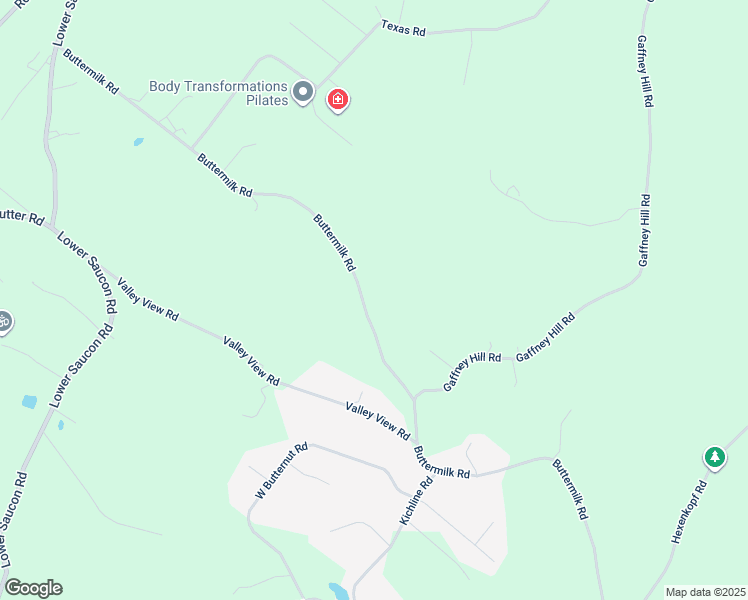 map of restaurants, bars, coffee shops, grocery stores, and more near 620 Buttermilk Road in Hellertown