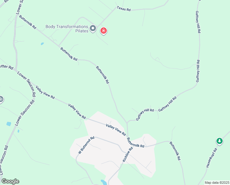 map of restaurants, bars, coffee shops, grocery stores, and more near 620 Buttermilk Road in Hellertown